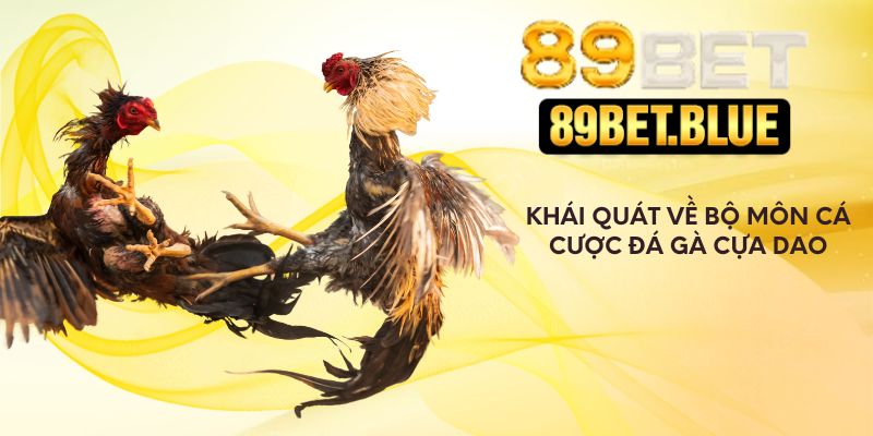 Khái quát về bộ môn cá cược đá gà cựa dao